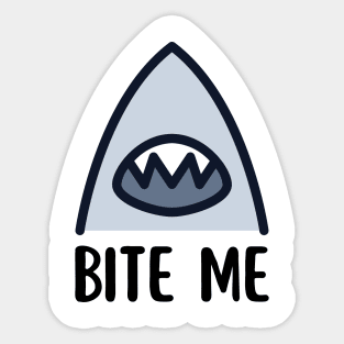 Bite Me Sticker